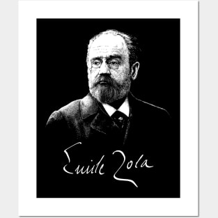 Émile Zola, French writer, literature, Portrait Posters and Art